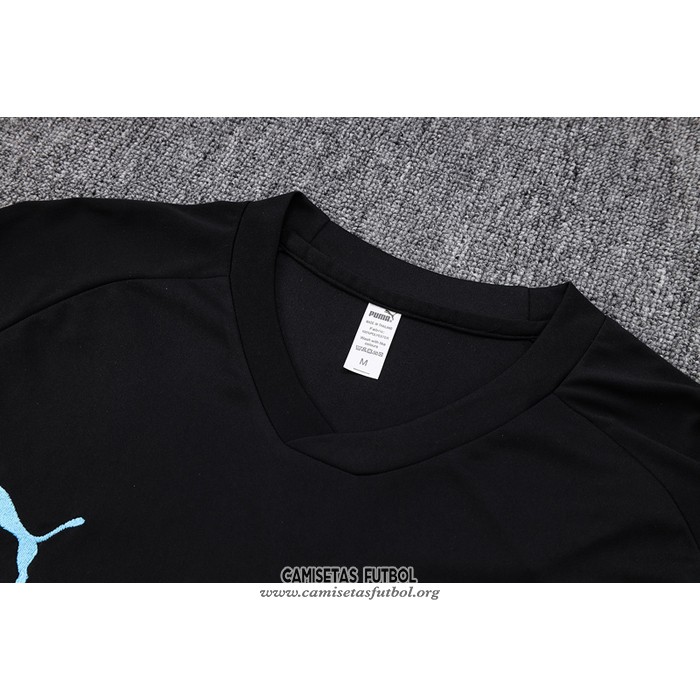 Chandal del Manchester City Manga Corta 2022/2023 Negro